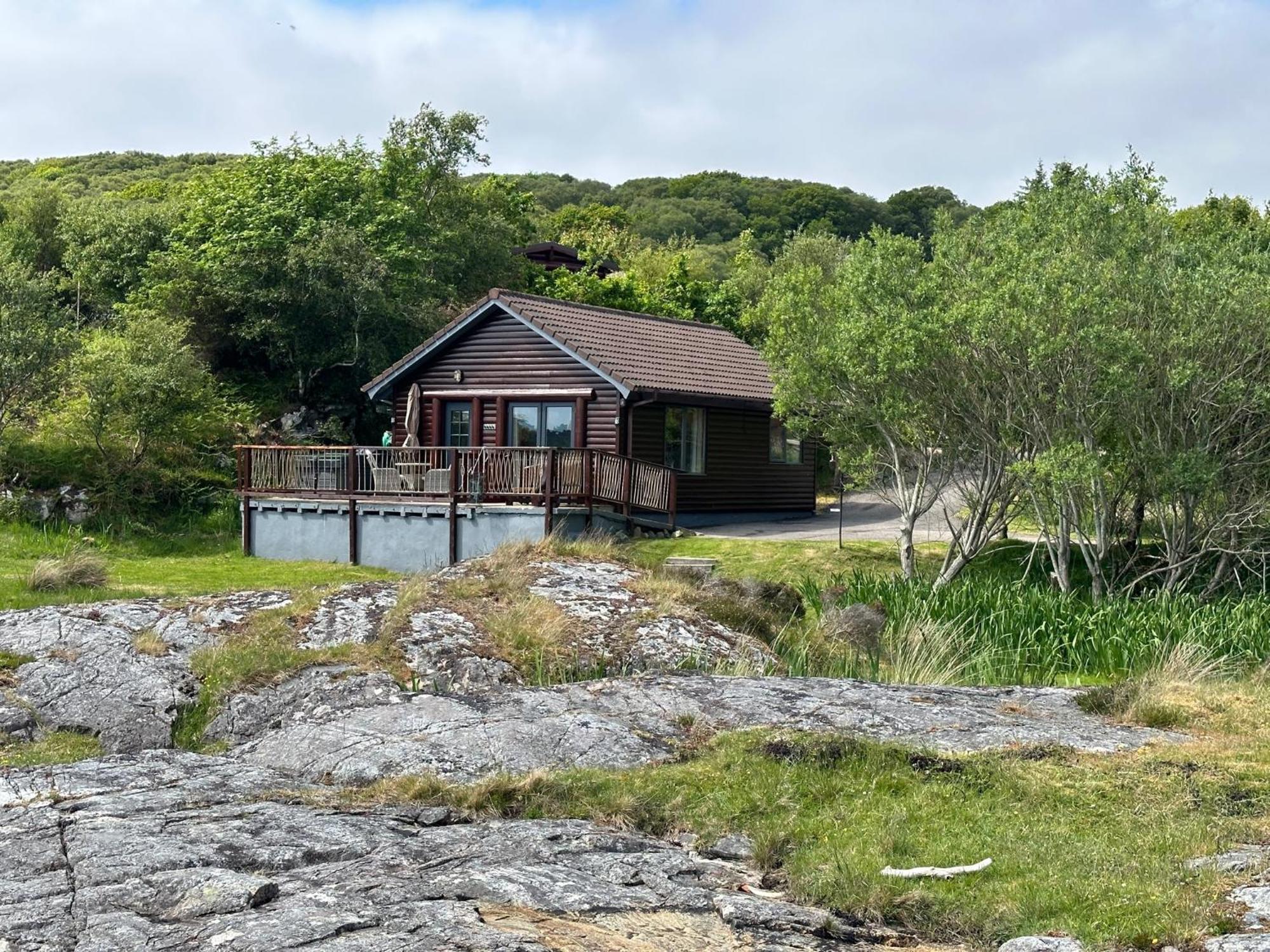 Saorsa Cabin Lochinver Buitenkant foto