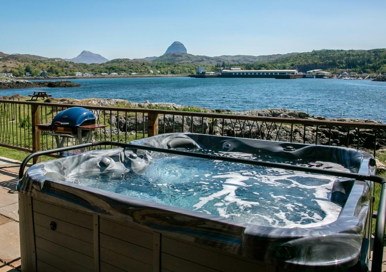 Saorsa Cabin Lochinver Buitenkant foto