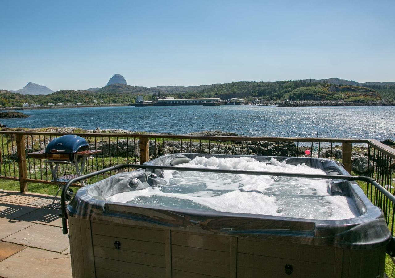 Saorsa Cabin Lochinver Buitenkant foto
